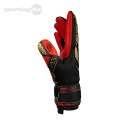 Rękawice bramkarskie Reusch Attrakt Freegel Silver Junior czerwono-czarne 5572235 7075 Reusch