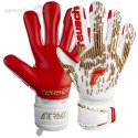 Rękawice bramkarskie Reusch Attrakt Freegel Silver biało-czerwone 5370235 1011 Reusch