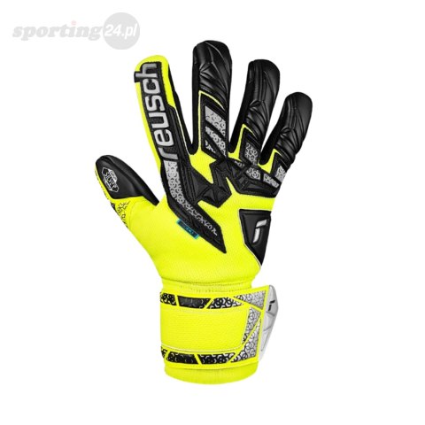 Rękawice bramkarskie Reusch Attrakt Freegel Silver żółto-czarne 5570235 2025 Reusch Rękawice bramkarskie Reusch Attrakt Freegel Silver żółto-czarne 5570235 2025 Reusch