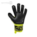 Rękawice bramkarskie Reusch Attrakt Silver Junior żółto-czarne 5572215 2025 Reusch