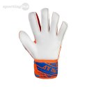Rękawice bramkarskie Reusch Attrakt Solid Finger Support Junior niebiesko-pomarańczowe 5472510 2290 Reusch