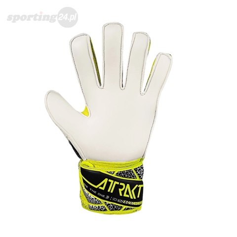 Rękawice bramkarskie Reusch Attrakt Solid Junior żółto-czarne 5572515 2014 Reusch Rękawice bramkarskie Reusch Attrakt Solid Junior żółto-czarne 5572515 2014 Reusch