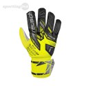 Rękawice bramkarskie Reusch Attrakt Solid żółto-czarne 5570515 2014 Reusch
