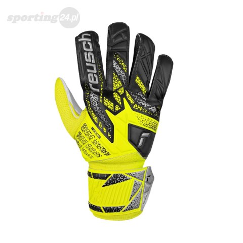 Rękawice bramkarskie Reusch Attrakt Solid żółto-czarne 5570515 2014 Reusch Rękawice bramkarskie Reusch Attrakt Solid żółto-czarne 5570515 2014 Reusch