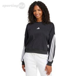 Bluza damska adidas Essentials 3-Stripes French Terry czarna JE0016 Adidas