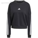 Bluza damska adidas Essentials 3-Stripes French Terry czarna JE0016 Adidas