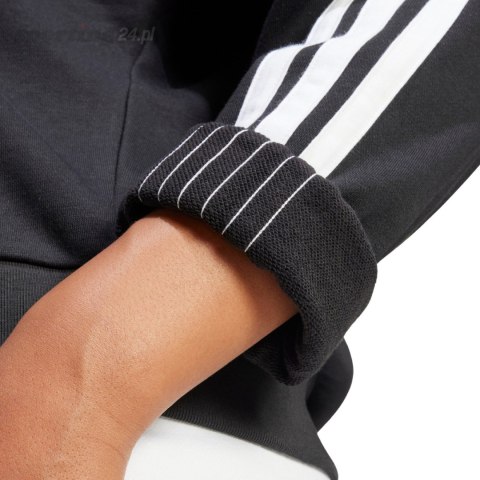 Bluza damska adidas Essentials 3-Stripes French Terry czarna JE0016 Adidas Bluza damska adidas Essentials 3-Stripes French Terry czarna JE0016 Adidas