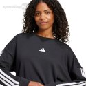 Bluza damska adidas Essentials 3-Stripes French Terry czarna JE0016 Adidas