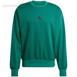 Bluza męska adidas Essentials Feelcozy Fleece zielona JE3788 Adidas