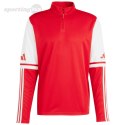 Bluza męska adidas Squadra 25 Training Top czerwono-biała JD2984 Adidas teamwear