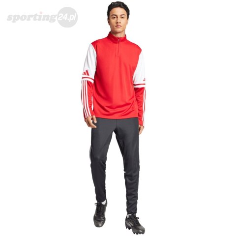 Bluza męska adidas Squadra 25 Training Top czerwono-biała JD2984 Adidas teamwear Bluza męska adidas Squadra 25 Training Top czerwono-biała JD2984 Adidas teamwear