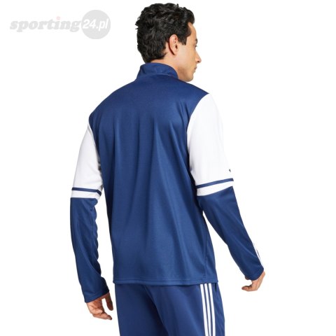 Bluza męska adidas Squadra 25 Training Top niebiesko-biała JD2983 Adidas teamwear Bluza męska adidas Squadra 25 Training Top niebiesko-biała JD2983 Adidas teamwear