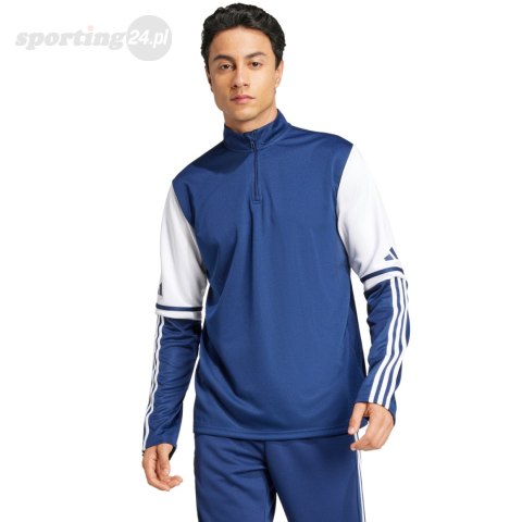 Bluza męska adidas Squadra 25 Training Top niebiesko-biała JD2983 Adidas teamwear Bluza męska adidas Squadra 25 Training Top niebiesko-biała JD2983 Adidas teamwear