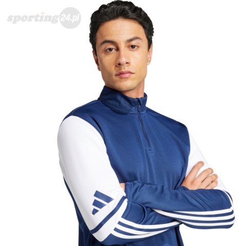 Bluza męska adidas Squadra 25 Training Top niebiesko-biała JD2983 Adidas teamwear Bluza męska adidas Squadra 25 Training Top niebiesko-biała JD2983 Adidas teamwear