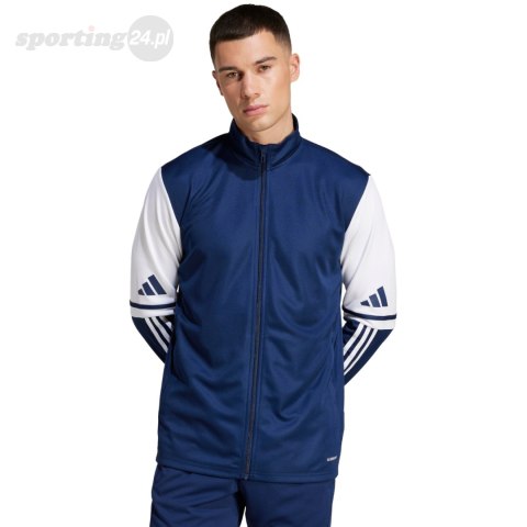 Bluza męska adidas Squadra 25 Training granatowo-biała JD2978 Adidas teamwear Bluza męska adidas Squadra 25 Training granatowo-biała JD2978 Adidas teamwear