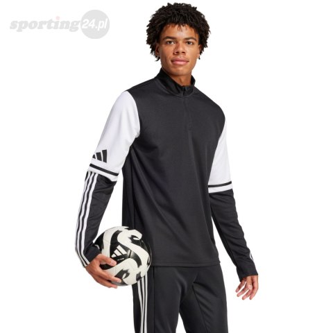 Bluza męska adidas Squadra Training Top czarno-biała JE2767 Adidas teamwear