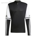 Bluza męska adidas Squadra Training Top czarno-biała JE2767 Adidas teamwear