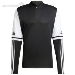 Bluza męska adidas Squadra Training Top czarno-biała JE2767 Adidas teamwear