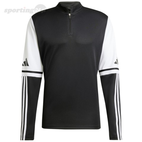 Bluza męska adidas Squadra Training Top czarno-biała JE2767 Adidas teamwear Bluza męska adidas Squadra Training Top czarno-biała JE2767 Adidas teamwear