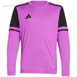 Koszulka bramkarska dla dzieci adidas Squadra 25 Long Sleeve fioletowa JJ1939 Adidas teamwear