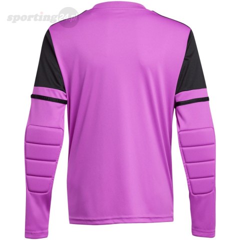 Koszulka bramkarska dla dzieci adidas Squadra 25 Long Sleeve fioletowa JJ1939 Adidas teamwear Koszulka bramkarska dla dzieci adidas Squadra 25 Long Sleeve fioletowa JJ1939 Adidas teamwear