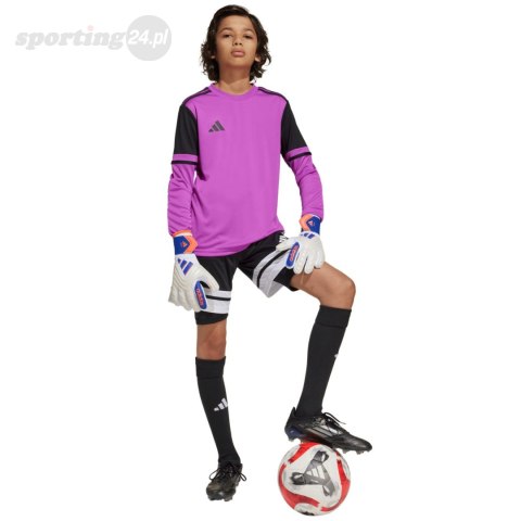 Koszulka bramkarska dla dzieci adidas Squadra 25 Long Sleeve fioletowa JJ1939 Adidas teamwear Koszulka bramkarska dla dzieci adidas Squadra 25 Long Sleeve fioletowa JJ1939 Adidas teamwear