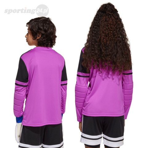 Koszulka bramkarska dla dzieci adidas Squadra 25 Long Sleeve fioletowa JJ1939 Adidas teamwear Koszulka bramkarska dla dzieci adidas Squadra 25 Long Sleeve fioletowa JJ1939 Adidas teamwear
