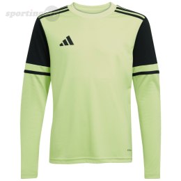 Koszulka bramkarska dla dzieci adidas Squadra 25 Long Sleeve limonkowa JJ1940 Adidas teamwear