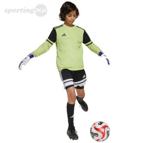 Koszulka bramkarska dla dzieci adidas Squadra 25 Long Sleeve limonkowa JJ1940 Adidas teamwear Koszulka bramkarska dla dzieci adidas Squadra 25 Long Sleeve limonkowa JJ1940 Adidas teamwear