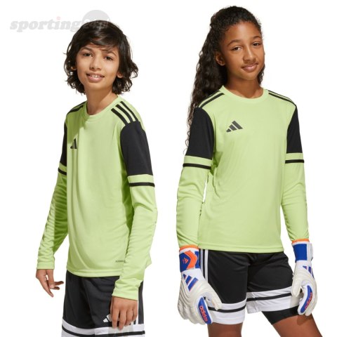Koszulka bramkarska dla dzieci adidas Squadra 25 Long Sleeve limonkowa JJ1940 Adidas teamwear Koszulka bramkarska dla dzieci adidas Squadra 25 Long Sleeve limonkowa JJ1940 Adidas teamwear