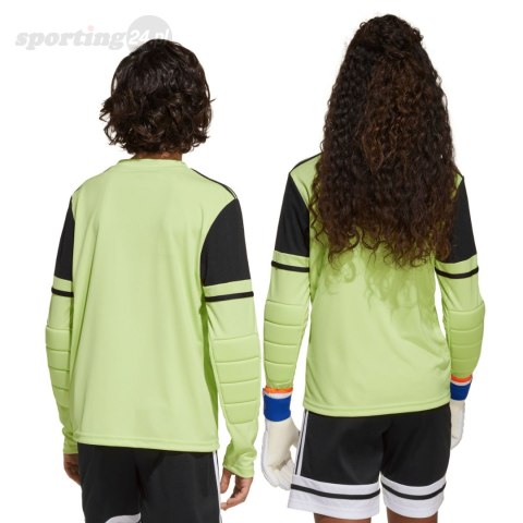 Koszulka bramkarska dla dzieci adidas Squadra 25 Long Sleeve limonkowa JJ1940 Adidas teamwear Koszulka bramkarska dla dzieci adidas Squadra 25 Long Sleeve limonkowa JJ1940 Adidas teamwear