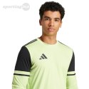 Koszulka bramkarska męska adidas Squadra 25 Long Sleeve limonkowa JG1129 Adidas teamwear