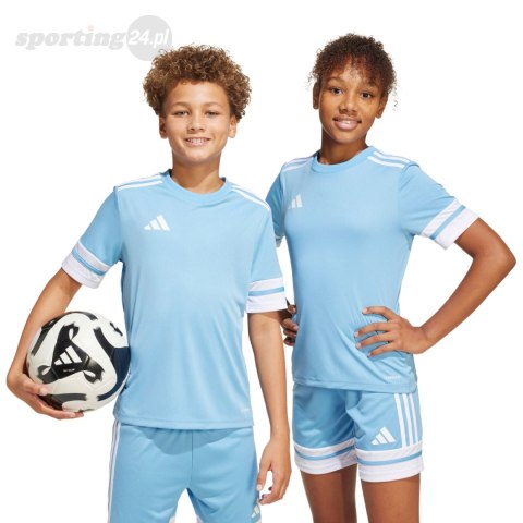 Koszulka dla dzieci adidas Squadra 25 błękitna JJ0050 Adidas teamwear Koszulka dla dzieci adidas Squadra 25 błękitna JJ0050 Adidas teamwear