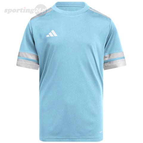 Koszulka dla dzieci adidas Squadra 25 błękitna JJ0050 Adidas teamwear Koszulka dla dzieci adidas Squadra 25 błękitna JJ0050 Adidas teamwear