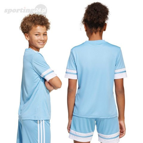 Koszulka dla dzieci adidas Squadra 25 błękitna JJ0050 Adidas teamwear Koszulka dla dzieci adidas Squadra 25 błękitna JJ0050 Adidas teamwear