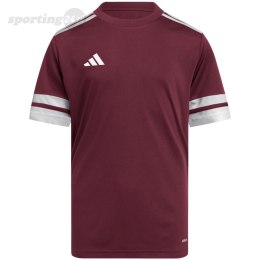 Koszulka dla dzieci adidas Squadra 25 bordowa JC8667 Adidas teamwear