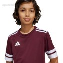 Koszulka dla dzieci adidas Squadra 25 bordowa JC8667 Adidas teamwear