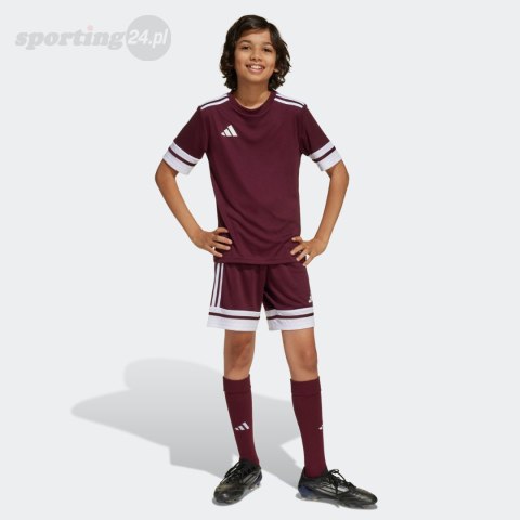 Koszulka dla dzieci adidas Squadra 25 bordowa JC8667 Adidas teamwear Koszulka dla dzieci adidas Squadra 25 bordowa JC8667 Adidas teamwear