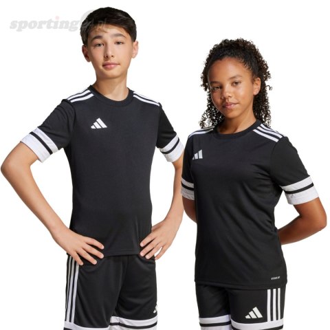 Koszulka dla dzieci adidas Squadra 25 czarna JJ0052 Adidas teamwear Koszulka dla dzieci adidas Squadra 25 czarna JJ0052 Adidas teamwear