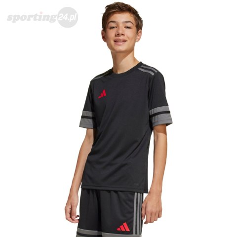 Koszulka dla dzieci adidas Squadra 25 czarna JN4449 Adidas teamwear Koszulka dla dzieci adidas Squadra 25 czarna JN4449 Adidas teamwear