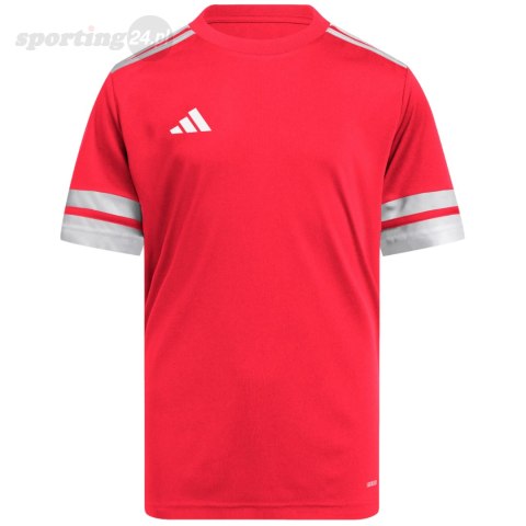 Koszulka dla dzieci adidas Squadra 25 czerwona JJ0051 Adidas teamwear Koszulka dla dzieci adidas Squadra 25 czerwona JJ0051 Adidas teamwear
