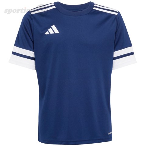 Koszulka dla dzieci adidas Squadra 25 granatowa JJ0053 Adidas teamwear Koszulka dla dzieci adidas Squadra 25 granatowa JJ0053 Adidas teamwear
