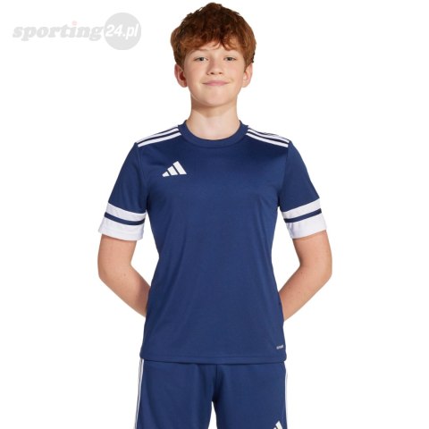 Koszulka dla dzieci adidas Squadra 25 granatowa JJ0053 Adidas teamwear Koszulka dla dzieci adidas Squadra 25 granatowa JJ0053 Adidas teamwear
