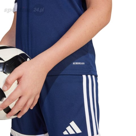Koszulka dla dzieci adidas Squadra 25 granatowa JJ0053 Adidas teamwear Koszulka dla dzieci adidas Squadra 25 granatowa JJ0053 Adidas teamwear