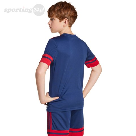 Koszulka dla dzieci adidas Squadra 25 granatowa JJ2415 Adidas teamwear Koszulka dla dzieci adidas Squadra 25 granatowa JJ2415 Adidas teamwear
