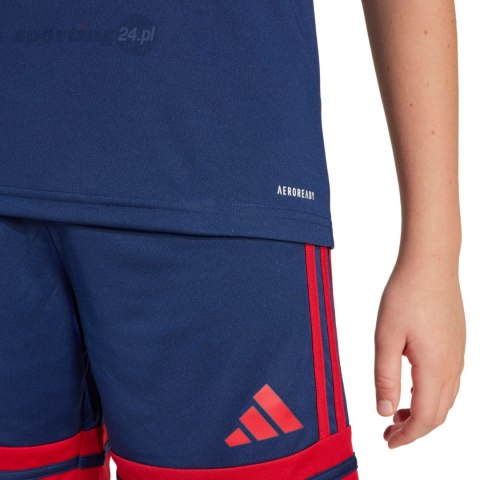 Koszulka dla dzieci adidas Squadra 25 granatowa JJ2415 Adidas teamwear Koszulka dla dzieci adidas Squadra 25 granatowa JJ2415 Adidas teamwear