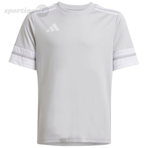 Koszulka dla dzieci adidas Squadra 25 jasnoszara JJ0061 Adidas teamwear Koszulka dla dzieci adidas Squadra 25 jasnoszara JJ0061 Adidas teamwear