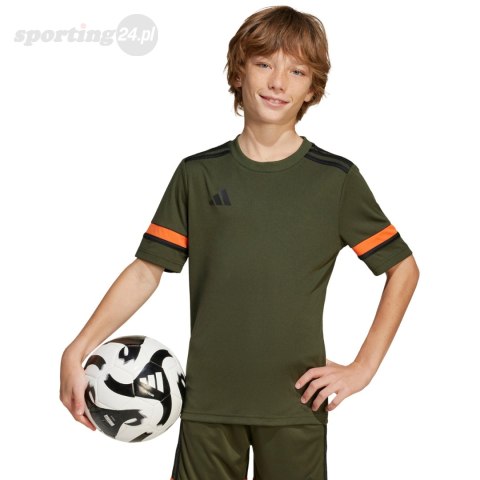 Koszulka dla dzieci adidas Squadra 25 khaki JN7853 Adidas teamwear Koszulka dla dzieci adidas Squadra 25 khaki JN7853 Adidas teamwear