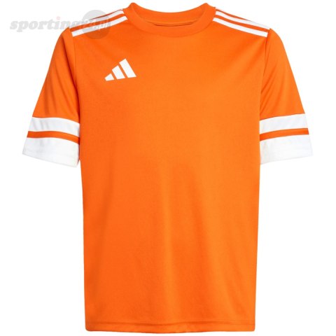 Koszulka dla dzieci adidas Squadra 25 pomarańczowa JC8666 Adidas teamwear Koszulka dla dzieci adidas Squadra 25 pomarańczowa JC8666 Adidas teamwear