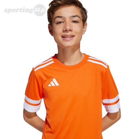 Koszulka dla dzieci adidas Squadra 25 pomarańczowa JC8666 Adidas teamwear Koszulka dla dzieci adidas Squadra 25 pomarańczowa JC8666 Adidas teamwear